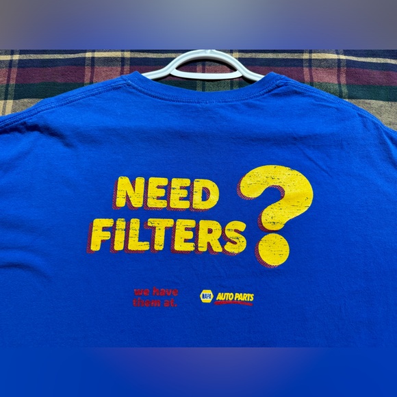 Vintage NAPA GOLD Auto Parts brand of Choice Double Sided Shirt - Picture 11 of 11